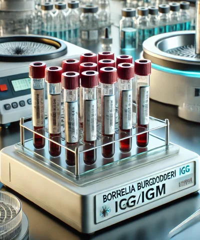 Borrelia burgdorferi IgG and IgM detection