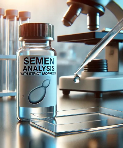 Semen Analysis with Strict Morphology